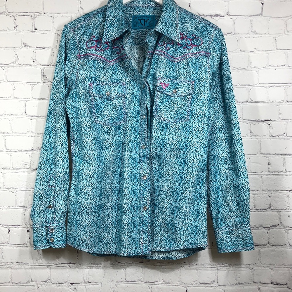 Cowgirl hardware button down